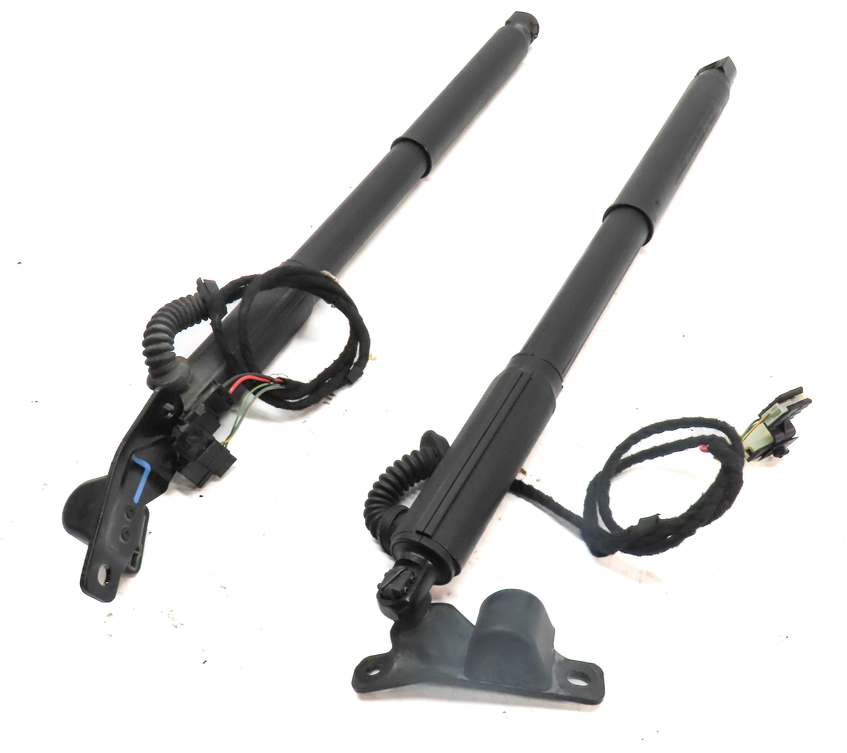 2007-2013 BMW X5 (E70) REAR HATCH TRUNK SPINDLE DRIVE ELECTRIC SHOCK STRUT SET-2 — exact item pictured